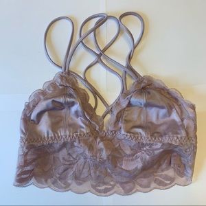 Lace Lavender PINK Bralette